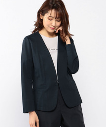 A/C DESIGN BY ALPHA CUBIC | ◇カタログ掲載◇ノーカラージャケット(ノーカラージャケット)