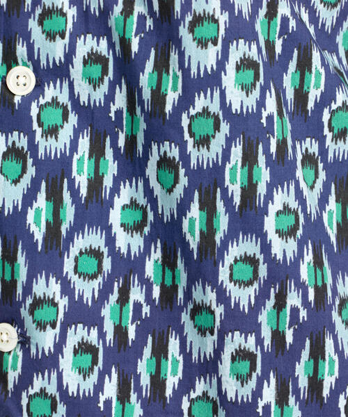 green label relaxing（グリーンレーベルリラクシング）の「MC MULHOUSE オープンカラー S/S シャツ（シャツ/ブラウス・メンズ・ライトグレー/ダークブラウン/ベージュ/ロイヤルブルー・SMALL/MEDIUM/LARGE）」の17枚目の写真