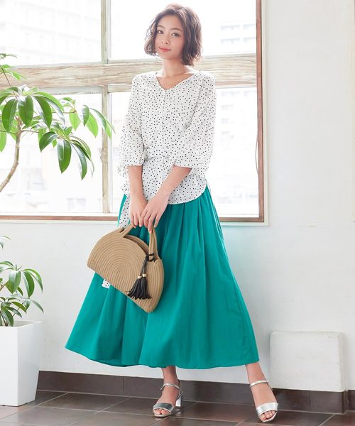 KOBE LETTUCE（コウベレタス）の「タッセル付きハーフムーンロープカゴバッグ（ハンドバッグ・レディース・アイボリー/その他/ブラウン系その他・FREE）」の14枚目の写真