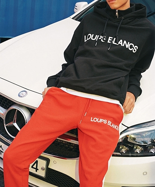 LOUPS BLANCS(ルーブラン)の「【LOUPS BLANCS 】サイドライン ジッパー トラックパンツ(その他パンツ・レディース・ブラック/グレー/レッド・M/L/XL)」の8枚目の写真