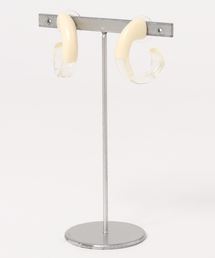 DOMINIQUE DENAIVE カーブピアス