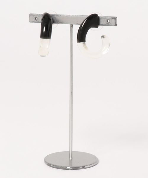 DOMINIQUE DENAIVE カーブピアス