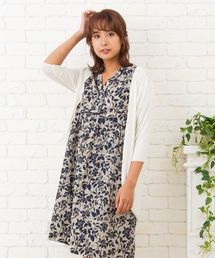 【UVカット】【アンチピリング】ラウンドゆるカーディガン【大きいサイズ対応】【9号(M)~19号(5L)】