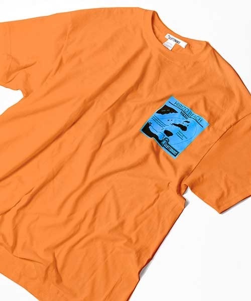 GLUTTONOUS(グルトン)の「【GLUTTONOUS/ グルトン】 ビッグシルエットTシャツ(ヒリゾ)(Tシャツ/カットソー・メンズ・ホワイト/ブラック/グリーン/オレンジ・S/M/L/XL/XXL)」の1枚目の写真