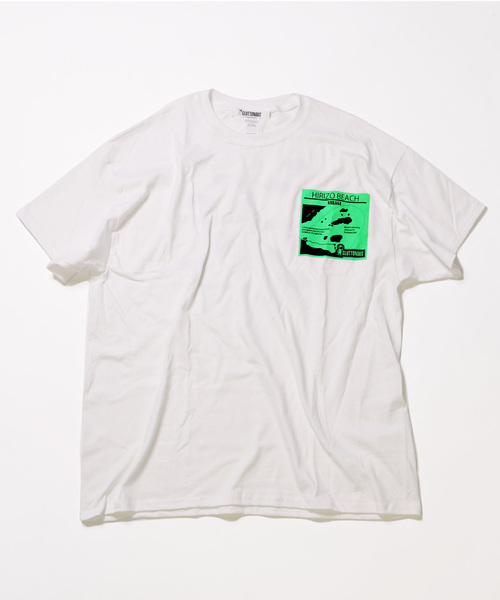 GLUTTONOUS(グルトン)の「【GLUTTONOUS/ グルトン】 ビッグシルエットTシャツ(ヒリゾ)(Tシャツ/カットソー・メンズ・ホワイト/ブラック/グリーン/オレンジ・S/M/L/XL/XXL)」の5枚目の写真