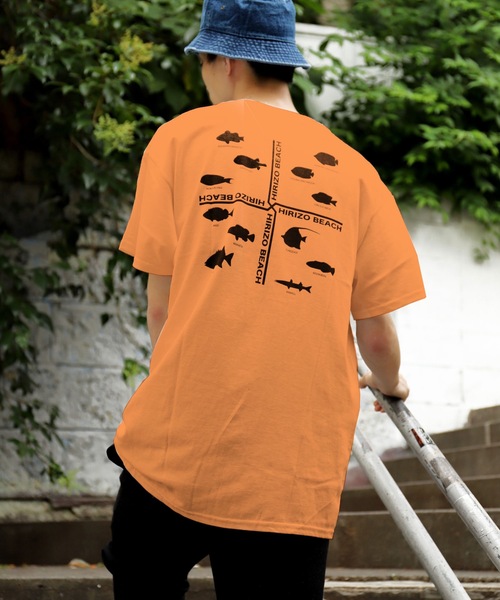 GLUTTONOUS(グルトン)の「【GLUTTONOUS/ グルトン】 ビッグシルエットTシャツ(ヒリゾ)(Tシャツ/カットソー・メンズ・ホワイト/ブラック/グリーン/オレンジ・S/M/L/XL/XXL)」の12枚目の写真