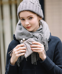 perche | ペルケ perche / ジェムストーンがま口二つ折り財布(財布)