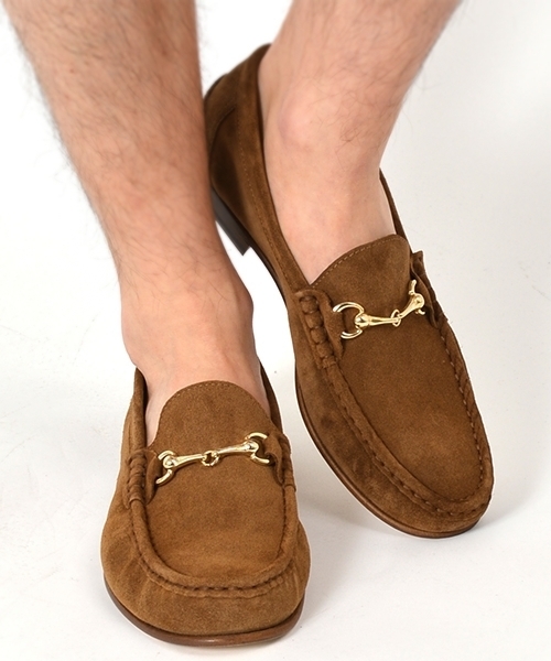 SHIPS（シップス）の「BOEMOS×SHIPS: ビットローファー（ドレスシューズ・メンズ・グリーン/ブルー/キャメル・42/40/39/41）」の3枚目の写真