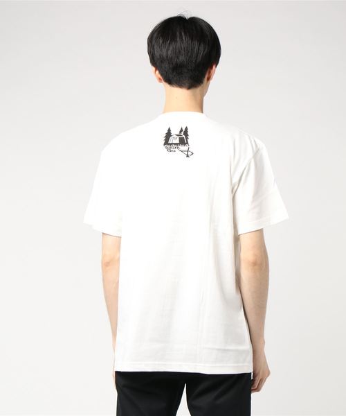 go slow caravan(ゴースローキャラバン)の「OGAWA×GSC ツキノワグマTEE19(Tシャツ/カットソー・メンズ・ホワイト/チャコールグレー・MEDIUM/LARGE/X-LARGE)」の4枚目の写真