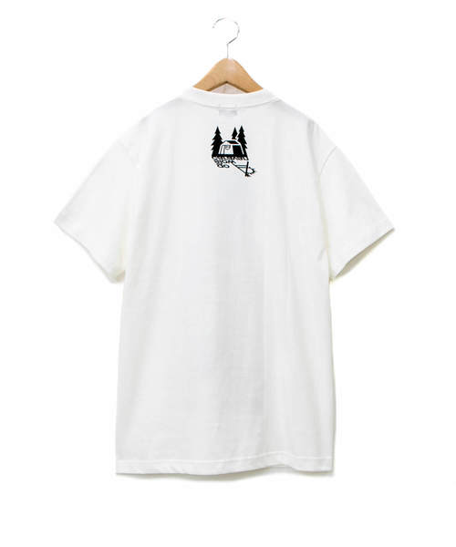 go slow caravan(ゴースローキャラバン)の「OGAWA×GSC ツキノワグマTEE19(Tシャツ/カットソー・メンズ・ホワイト/チャコールグレー・MEDIUM/LARGE/X-LARGE)」の11枚目の写真