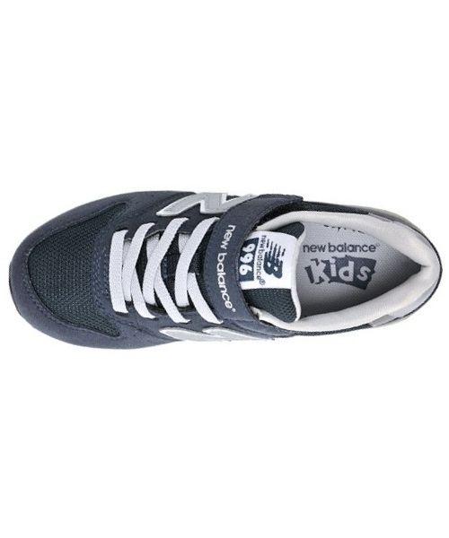 NEW BALANCE（ニューバランス）の「キッズ ニューバランス クラシック new balance KV996（スニーカー・キッズ・グレー/ネイビー・19cm/17cm/18cm/20cm/19.5cm/17.5cm/20.5cm/18.5cm/21cm/21.5cm/22cm）」の5枚目の写真