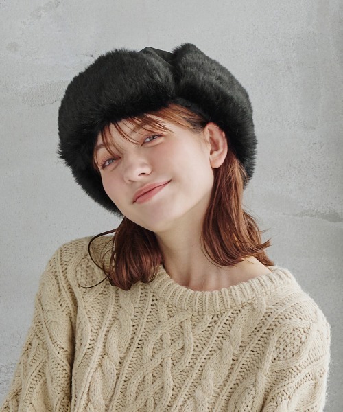 【ORNERTE】[WEB限定]サイズが選べるフライトキャップ