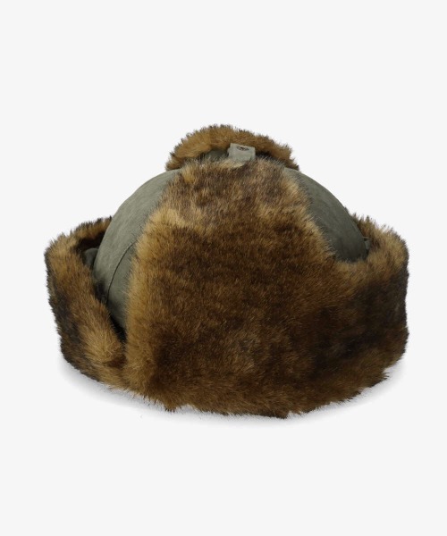 ORNERTE（オルネート）の「【ORNERTE】[WEB限定] サイズが選べるフライトキャップ（キャップ・レディース・ブラック/グレー/ダークグリーン/ブラウン/ベージュ・M/57.5cm/61cm/L）」の16枚目の写真