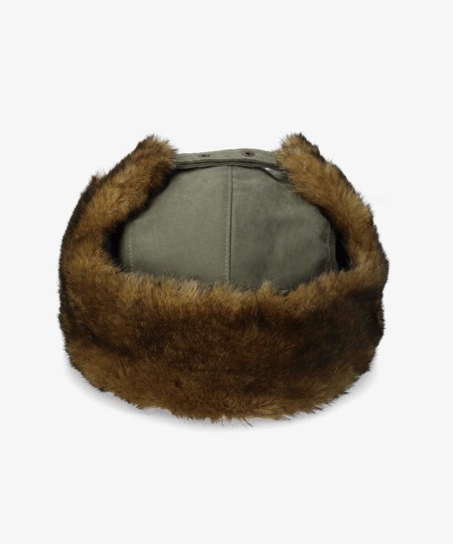 ORNERTE（オルネート）の「【ORNERTE】[WEB限定] サイズが選べるフライトキャップ（キャップ・レディース・ブラック/グレー/ダークグリーン/ブラウン/ベージュ・M/57.5cm/61cm/L）」の17枚目の写真