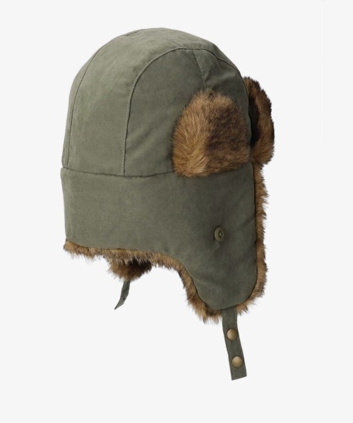 ORNERTE（オルネート）の「【ORNERTE】[WEB限定] サイズが選べるフライトキャップ（キャップ・レディース・ブラック/グレー/ダークグリーン/ブラウン/ベージュ・M/57.5cm/61cm/L）」の21枚目の写真