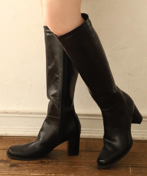 one after another NICE CLAUP（ワンアフターアナザーナイスクラップ）の「ミドルブーツ（ブーツ・レディース・ブラック/グレー/モカ・SMALL/MEDIUM/LARGE）」の2枚目の写真