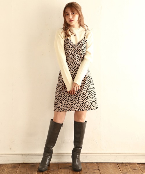 one after another NICE CLAUP（ワンアフターアナザーナイスクラップ）の「ミドルブーツ（ブーツ・レディース・ブラック/グレー/モカ・SMALL/MEDIUM/LARGE）」の4枚目の写真