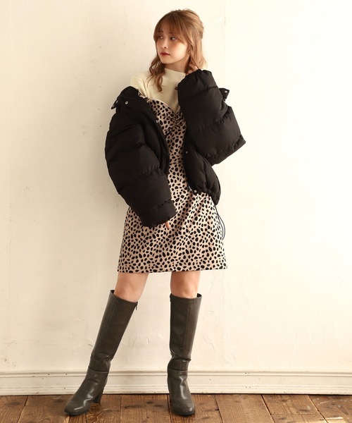 one after another NICE CLAUP（ワンアフターアナザーナイスクラップ）の「ミドルブーツ（ブーツ・レディース・ブラック/グレー/モカ・SMALL/MEDIUM/LARGE）」の6枚目の写真