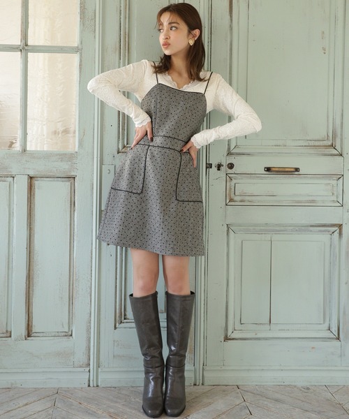 one after another NICE CLAUP（ワンアフターアナザーナイスクラップ）の「ミドルブーツ（ブーツ・レディース・ブラック/グレー/モカ・SMALL/MEDIUM/LARGE）」の13枚目の写真