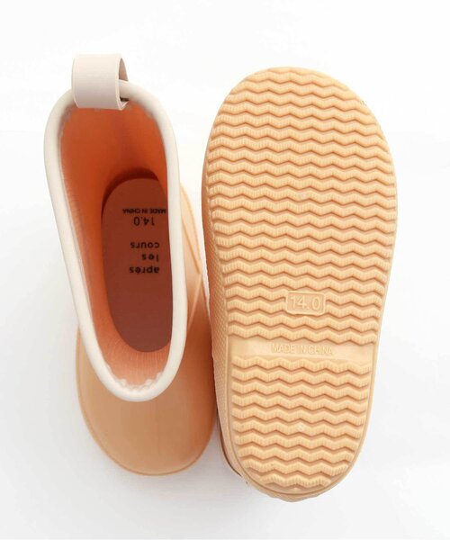 apres les cours（アプレレクール）の「■無地レインシューズ（レインシューズ・キッズ・ミント/ピンク/イエロー・17/14/15 /19/18/16）」の12枚目の写真