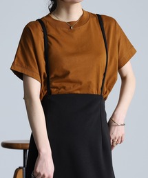 【26SS新色追加】〈Beautiful Cotton　綿100％〉UVカット/接触冷感　きれいめハイネックTシャツ