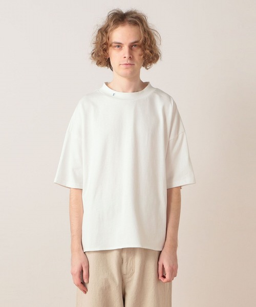 FRAPBOIS(フラボア)の「サイドT カットソー(Tシャツ/カットソー・レディース・ホワイト/ブラック・1/2)」の3枚目の写真