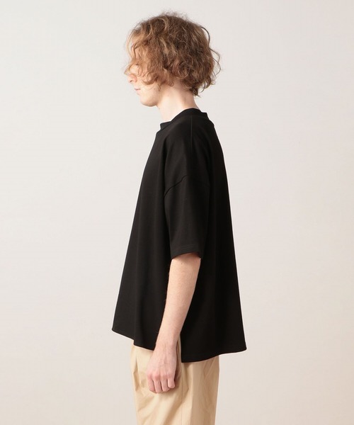 FRAPBOIS(フラボア)の「サイドT カットソー(Tシャツ/カットソー・レディース・ホワイト/ブラック・1/2)」の4枚目の写真