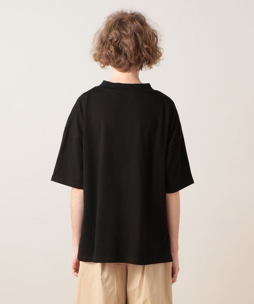 FRAPBOIS(フラボア)の「サイドT カットソー(Tシャツ/カットソー・レディース・ホワイト/ブラック・1/2)」の5枚目の写真