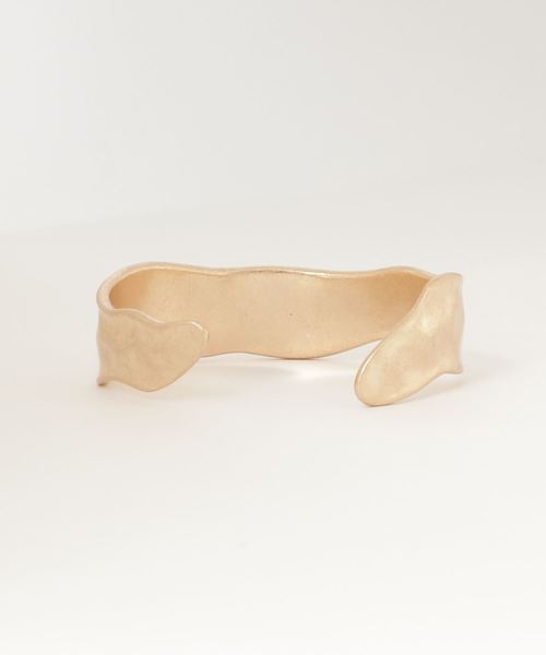 WEGO（ウィゴー）の「WEGO/メタルバングル（バングル/リストバンド・レディース・シルバー/ゴールド・FREE）」の3枚目の写真