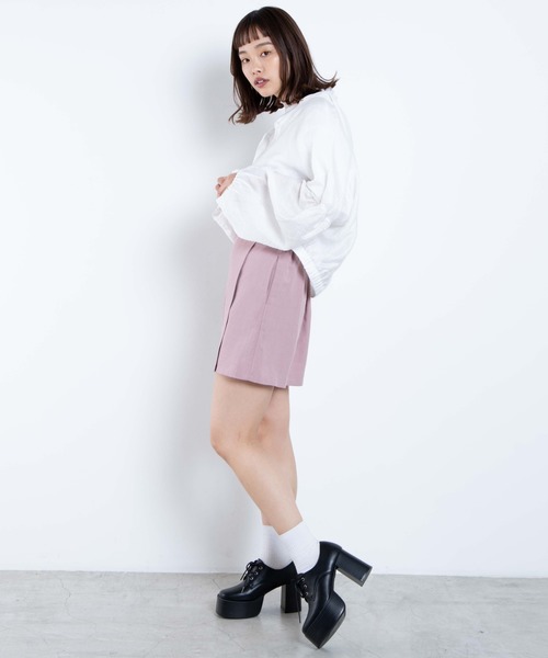 WEGO(ウィゴー)の「WEGO/シアーフードシャツ(シャツ/ブラウス・レディース・オフホワイト/グリーン系その他・FREE)」の12枚目の写真