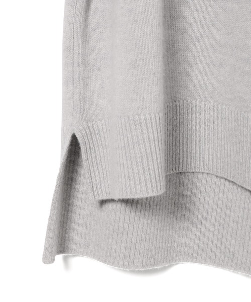 ADAM ET ROPE'（アダムエロペ）の「ウールクロップドタートルプルオーバー（ニット/セーター・レディース・ライトグレー/ミント/ラベンダー/クリーム/グレー系その他/ブルー系その他4/ピンク/ピンク系その他2・FREE）」の19枚目の写真