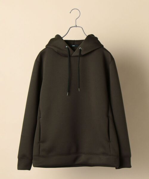 SHIPS（シップス）の「【WEB限定】SHIPS: japan quality バルキー ポンチ プルオーバー パーカー（パーカー・メンズ・ブラック/ベージュ/ブルーグレー/ラベンダー/キャメル/コーラルピンク/ライトピンク/ブラウン/オリーブ/ダークグレー・SMALL/MEDIUM/LARGE/X-LARGE/XX-LARGE）」の3枚目の写真