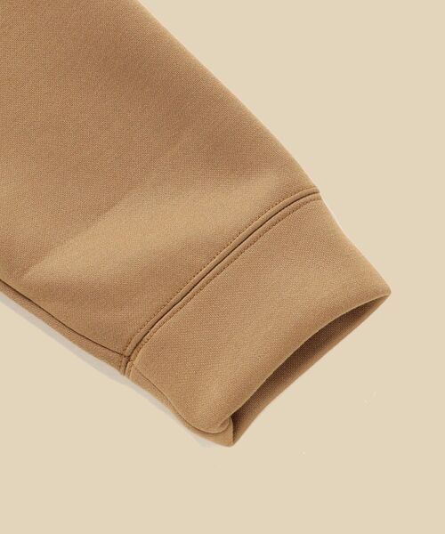 SHIPS（シップス）の「【WEB限定】SHIPS: japan quality バルキー ポンチ プルオーバー パーカー（パーカー・メンズ・ブラック/ベージュ/ブルーグレー/ラベンダー/キャメル/コーラルピンク/ライトピンク/ブラウン/オリーブ/ダークグレー・SMALL/MEDIUM/LARGE/X-LARGE/XX-LARGE）」の12枚目の写真