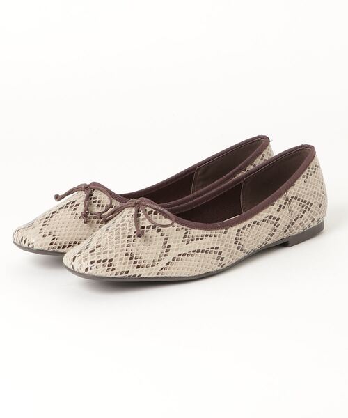 WEGO(ウィゴー)の「WEGO/スクエアパンプス(バレエシューズ・レディース・ブラック/ブラウン/その他1・SMALL/MEDIUM/LARGE/X-LARGE)」の1枚目の写真