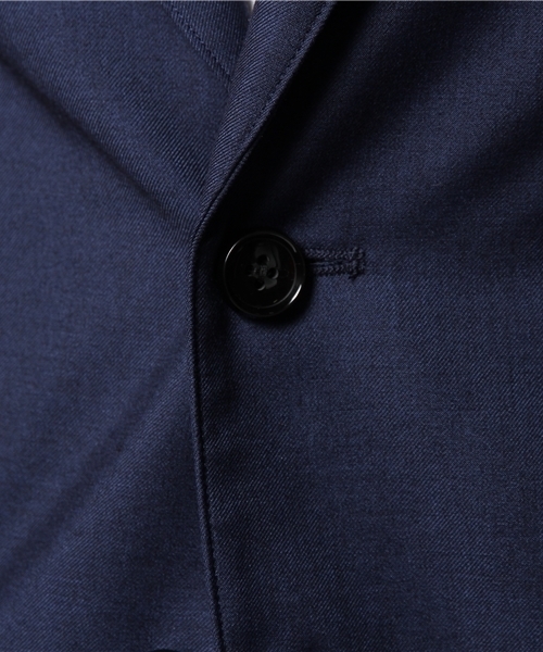 JOURNAL STANDARD(ジャーナルスタンダード)の「TRギャバジンタイトテーラードジャケット #(テーラードジャケット・メンズ・ブラック/チャコールグレー/ブルー系その他/ネイビー・SMALL/LARGE/MEDIUM/X-LARGE)」の7枚目の写真