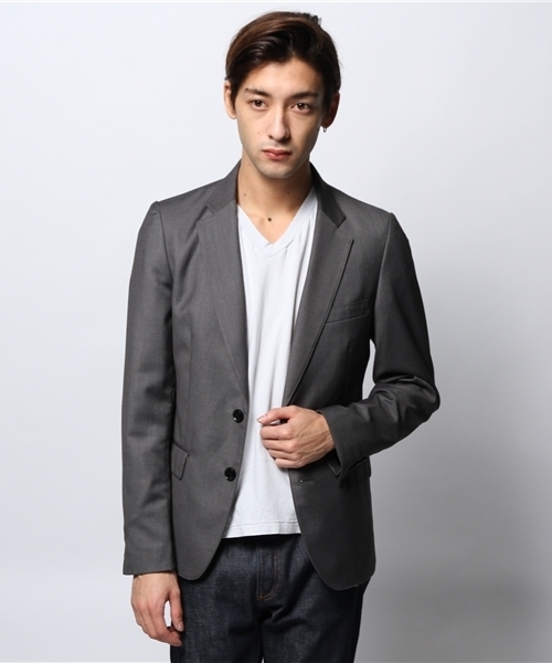 JOURNAL STANDARD(ジャーナルスタンダード)の「TRギャバジンタイトテーラードジャケット #(テーラードジャケット・メンズ・ブラック/チャコールグレー/ブルー系その他/ネイビー・SMALL/LARGE/MEDIUM/X-LARGE)」の17枚目の写真