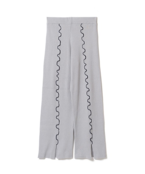 LAYMEE（レイミー）の「Silly knit PT / シリーニットパンツ（その他パンツ・レディース・ピンクベージュ/グレー/キャメル・FREE）」の11枚目の写真