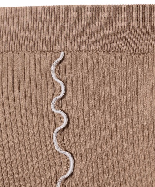 LAYMEE（レイミー）の「Silly knit PT / シリーニットパンツ（その他パンツ・レディース・ピンクベージュ/グレー/キャメル・FREE）」の13枚目の写真