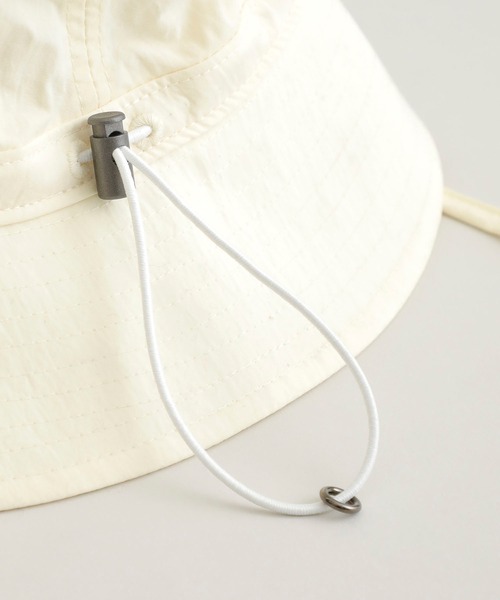 JANESMITH（ジェーンスミス）の「【JANE SMITH(ジェーンスミス)】ナイロンバケットハット21SHT-#630L（ハット・レディース・ホワイト/ブラック/ベージュ・M）」の10枚目の写真