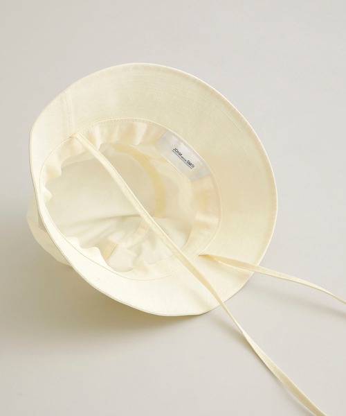 JANESMITH（ジェーンスミス）の「【JANE SMITH(ジェーンスミス)】ナイロンバケットハット21SHT-#630L（ハット・レディース・ホワイト/ブラック/ベージュ・M）」の11枚目の写真