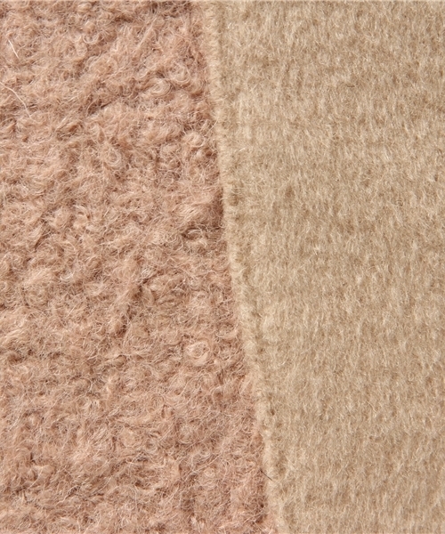 Khaju（カージュ）の「Khaju:ノーカラージップコート□（その他アウター・レディース・ブラック/ベージュ/ベージュ系その他・38/36）」の14枚目の写真