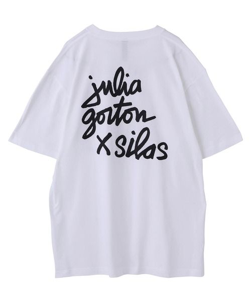 SILAS(サイラス)の「SILAS x JULIA GORTON FRONT PHOTO S/S TEE(Tシャツ/カットソー・メンズ・ホワイト/ブラック・SMALL/MEDIUM/LARGE/X-LARGE)」の10枚目の写真