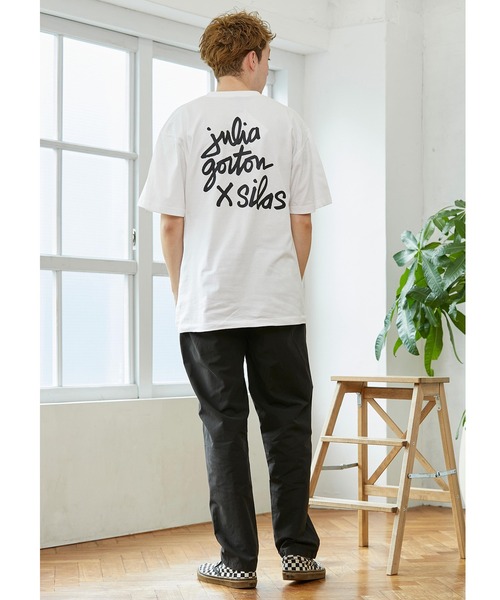 SILAS(サイラス)の「SILAS x JULIA GORTON FRONT PHOTO S/S TEE(Tシャツ/カットソー・メンズ・ホワイト/ブラック・SMALL/MEDIUM/LARGE/X-LARGE)」の19枚目の写真