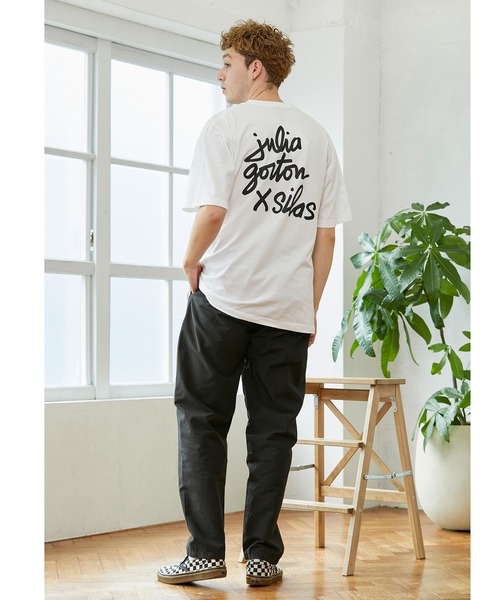 SILAS(サイラス)の「SILAS x JULIA GORTON FRONT PHOTO S/S TEE(Tシャツ/カットソー・メンズ・ホワイト/ブラック・SMALL/MEDIUM/LARGE/X-LARGE)」の20枚目の写真