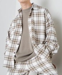 WEGO | WEGO/【セットアップ対応商品】TRチェックビッグシルエットシャツ(シャツ/ブラウス)