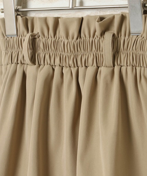 ikka(イッカ)の「【キッズ】ジョーゼット切替ベルト付きスカート(120~160cm)(スカート・キッズ・ベージュ・120/130/140/150/160)」の2枚目の写真