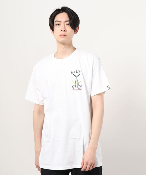 SALTY CREW(ソルティークルー)の「SALTY CREW/ソルティークルー バックプリントTシャツ 51-209(Tシャツ/カットソー・メンズ・ホワイト/イエロー/ネイビー・L/M)」の22枚目の写真