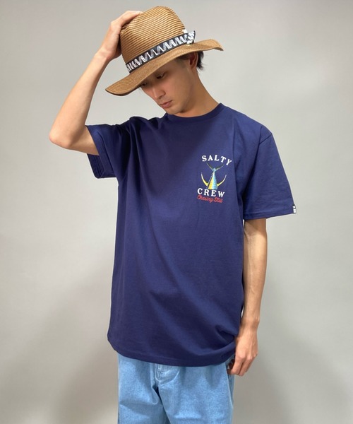 SALTY CREW(ソルティークルー)の「SALTY CREW/ソルティークルー バックプリントTシャツ 51-209(Tシャツ/カットソー・メンズ・ホワイト/イエロー/ネイビー・L/M)」の16枚目の写真