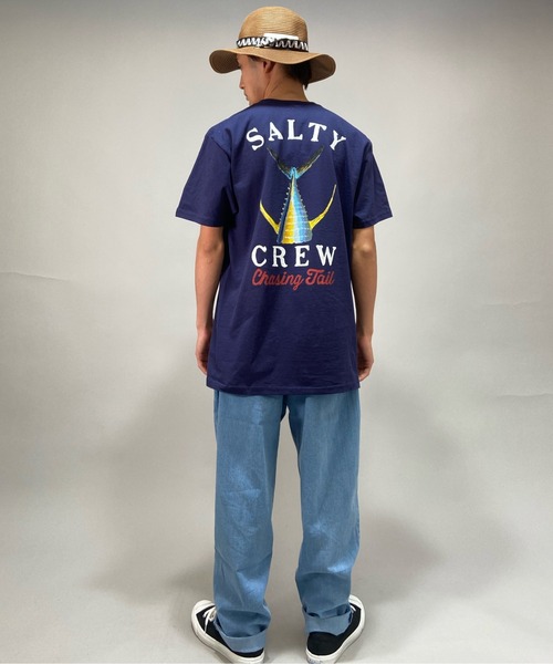 SALTY CREW(ソルティークルー)の「SALTY CREW/ソルティークルー バックプリントTシャツ 51-209(Tシャツ/カットソー・メンズ・ホワイト/イエロー/ネイビー・L/M)」の21枚目の写真
