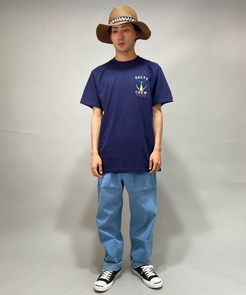 SALTY CREW(ソルティークルー)の「SALTY CREW/ソルティークルー バックプリントTシャツ 51-209(Tシャツ/カットソー・メンズ・ホワイト/イエロー/ネイビー・L/M)」の17枚目の写真
